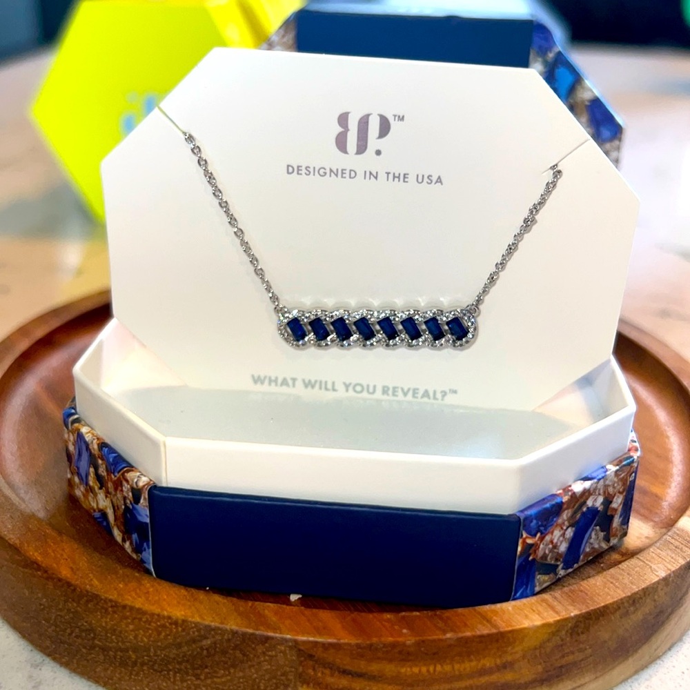 NWT Sapphire Necklace